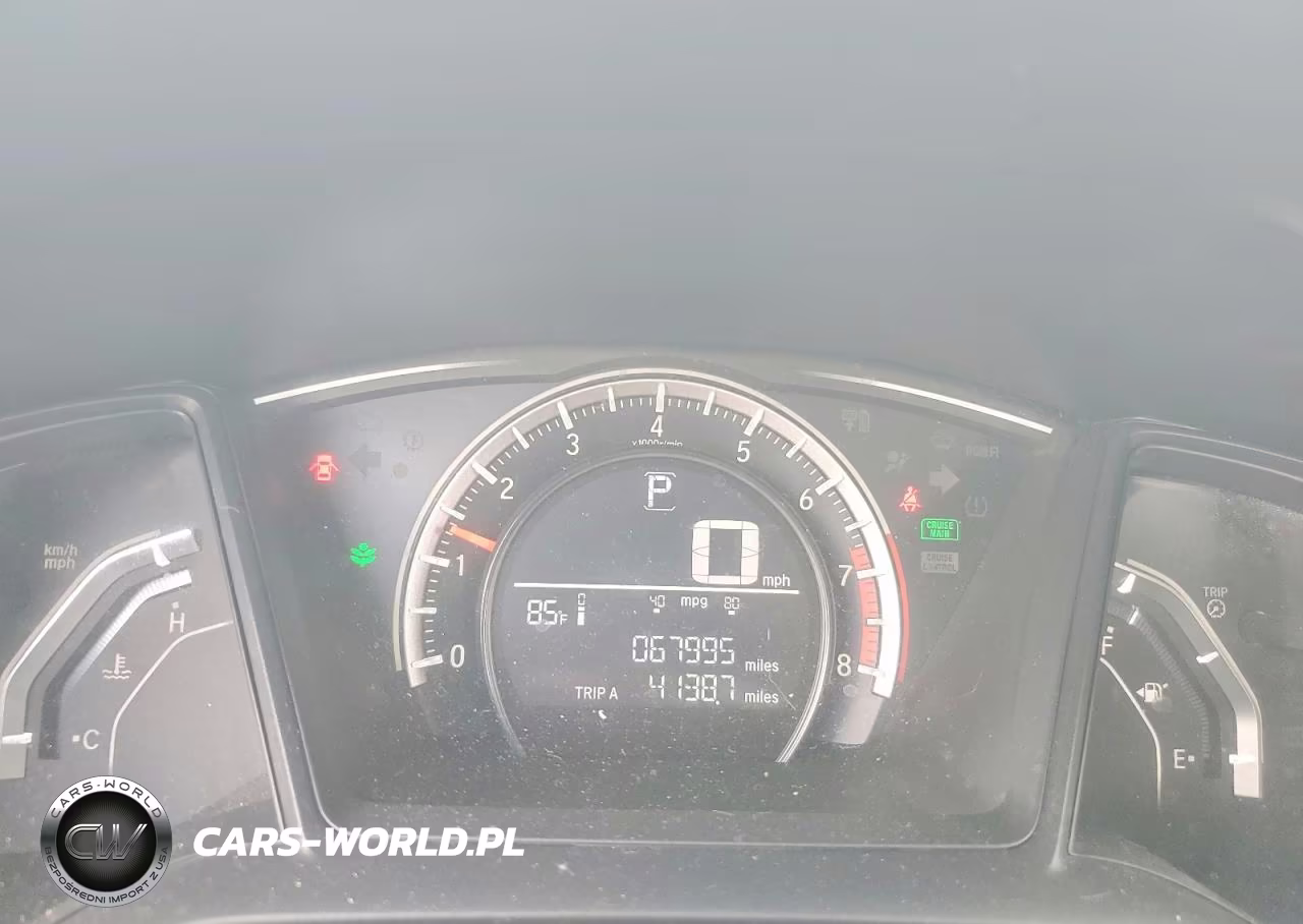 2016 Honda Civic Lx VIN:19XFC2F58GE095926 - 9