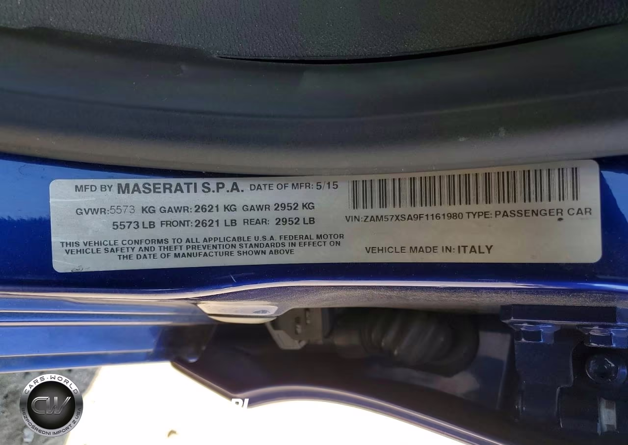 2015 Maserati Ghibli VIN:ZAM57XSA9F1161980 - 12