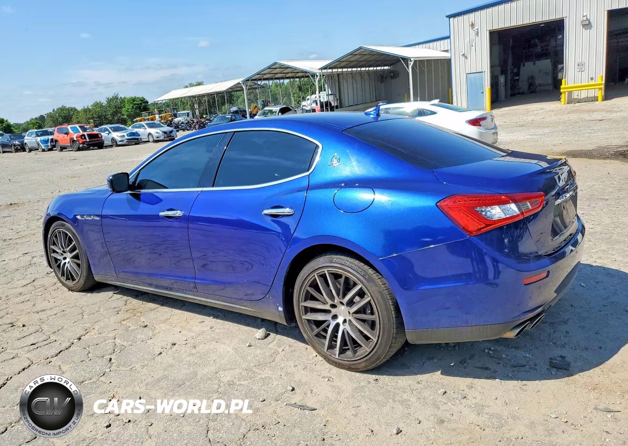 2015 Maserati Ghibli VIN:ZAM57XSA9F1161980 - 2