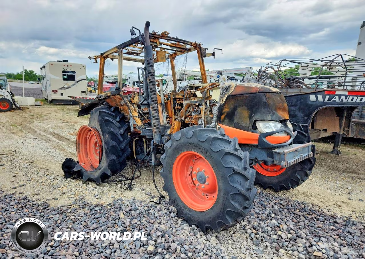 2012 Kubota M100X Mfwd Tractor