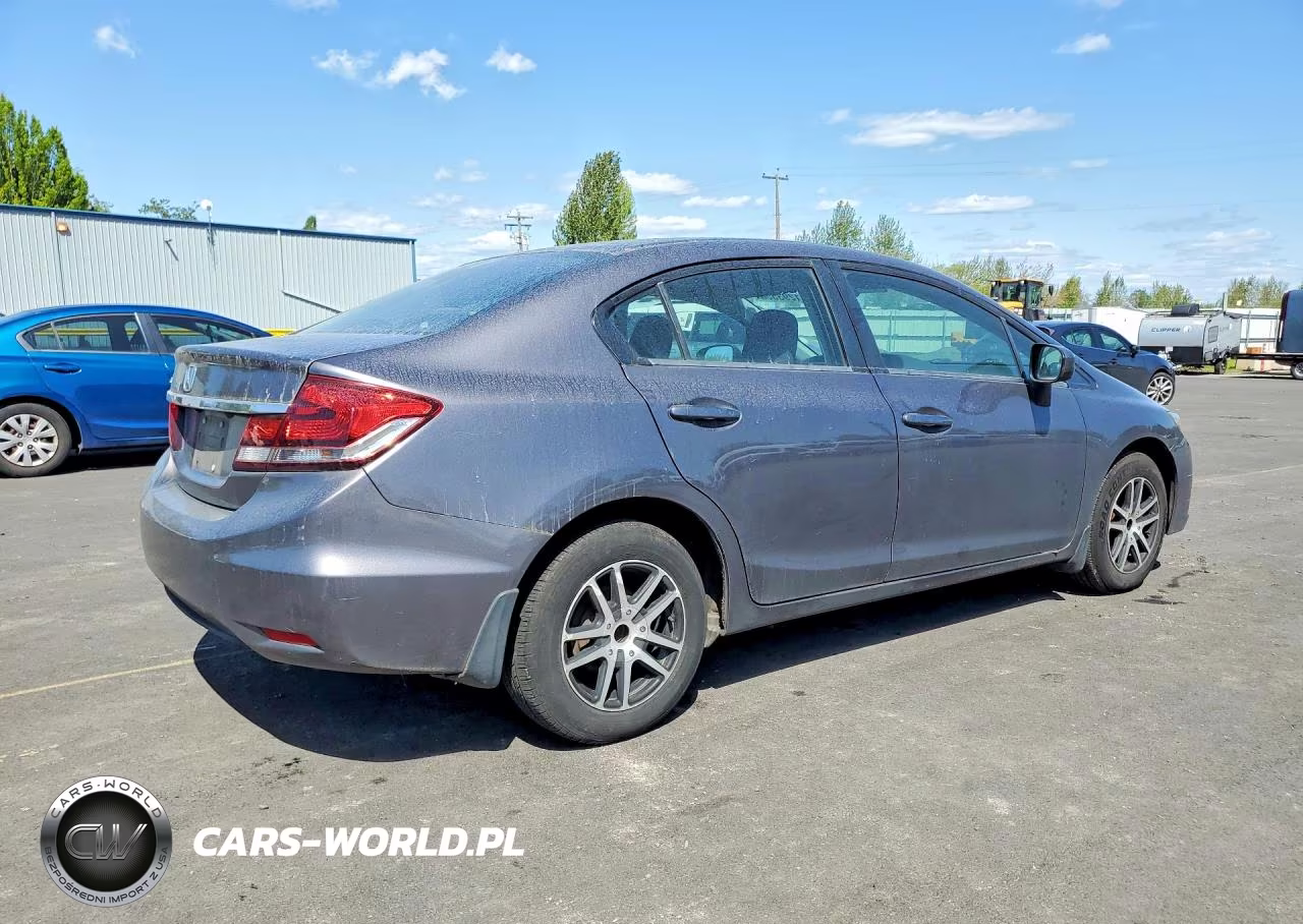 2015 Honda Civic Lx VIN:19XFB2F54FE700493 - 3
