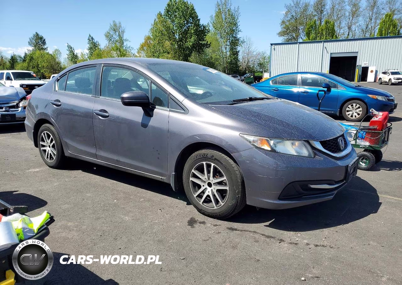 2015 Honda Civic Lx VIN:19XFB2F54FE700493 - 4