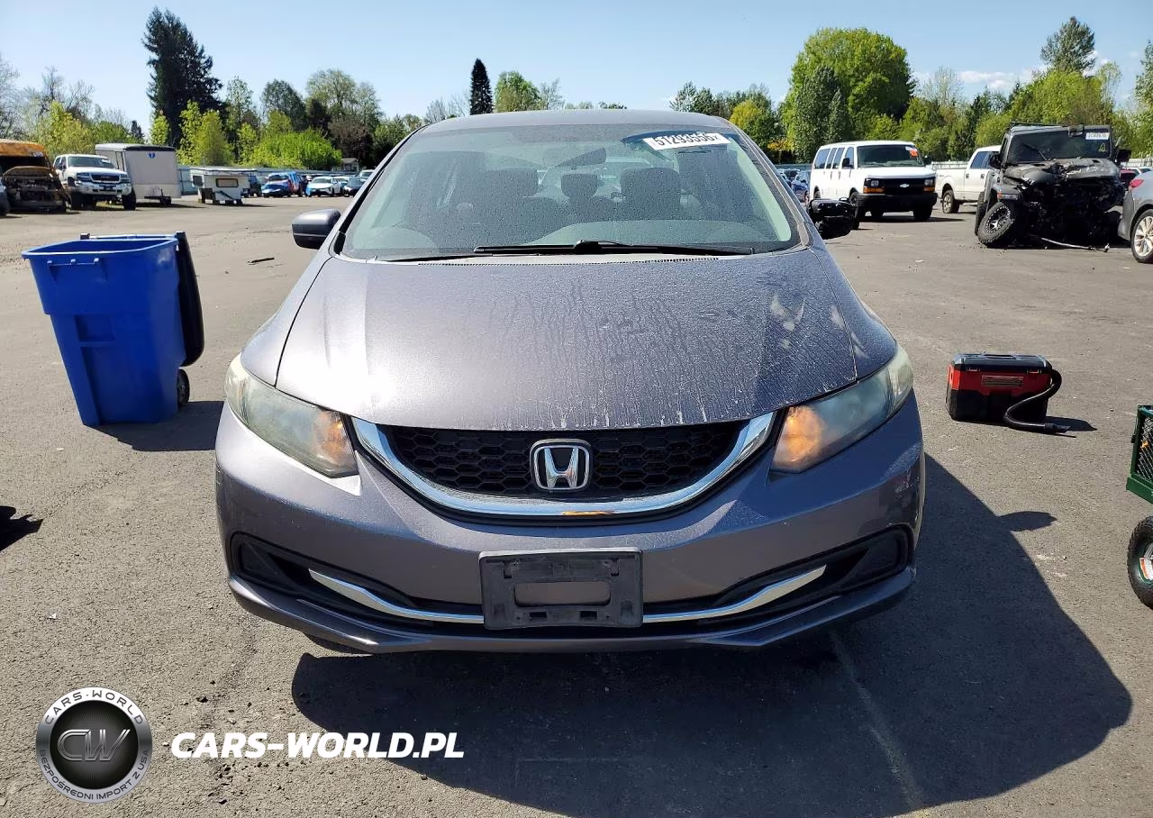 2015 Honda Civic Lx VIN:19XFB2F54FE700493 - 5
