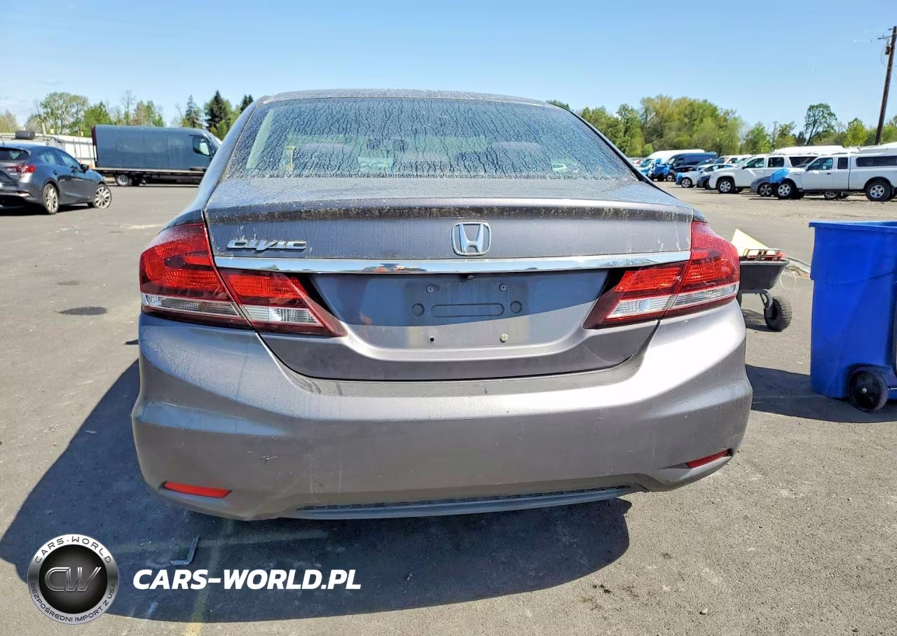 2015 Honda Civic Lx VIN:19XFB2F54FE700493 - 6