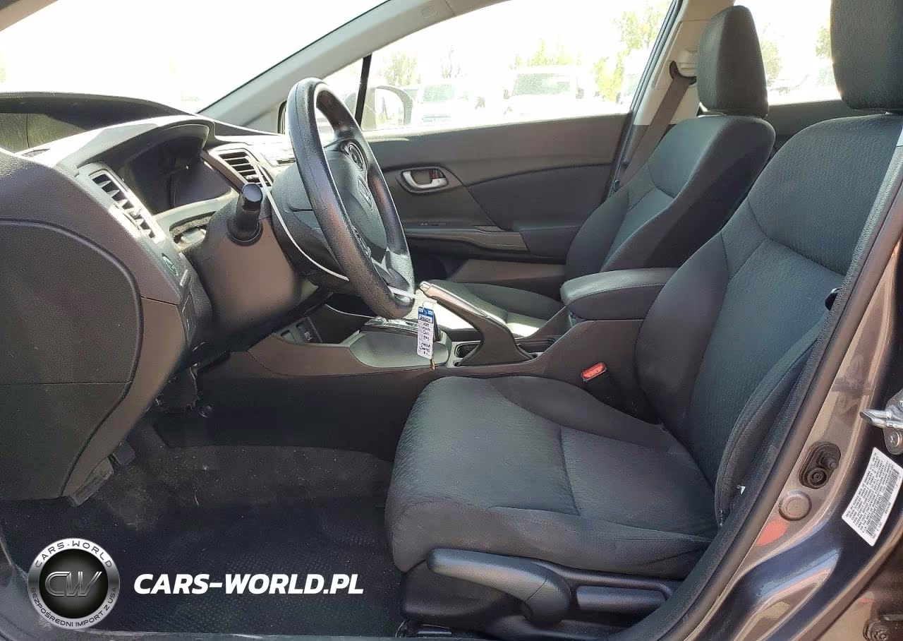 2015 Honda Civic Lx VIN:19XFB2F54FE700493 - 7