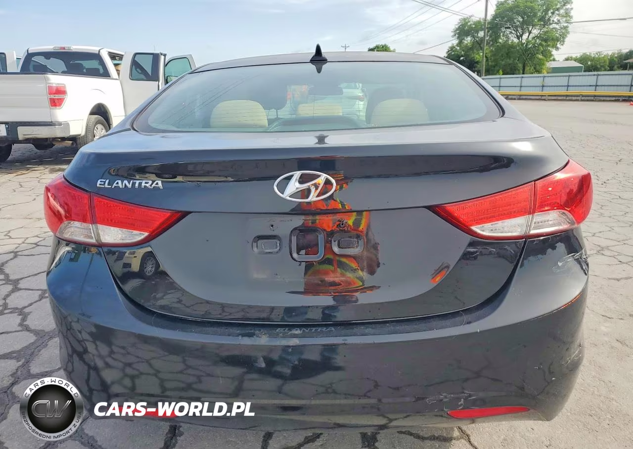 2013 Hyundai Elantra Gls VIN:5NPDH4AEXDH271328 - 6