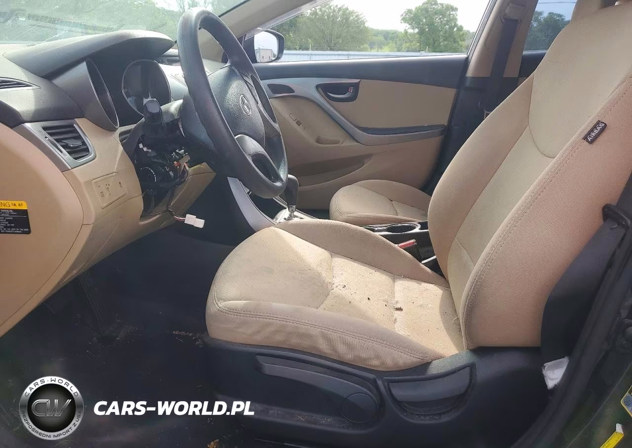 2013 Hyundai Elantra Gls VIN:5NPDH4AEXDH271328 - 7