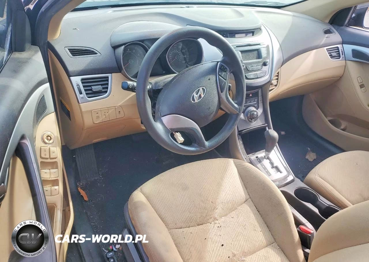 2013 Hyundai Elantra Gls VIN:5NPDH4AEXDH271328 - 8