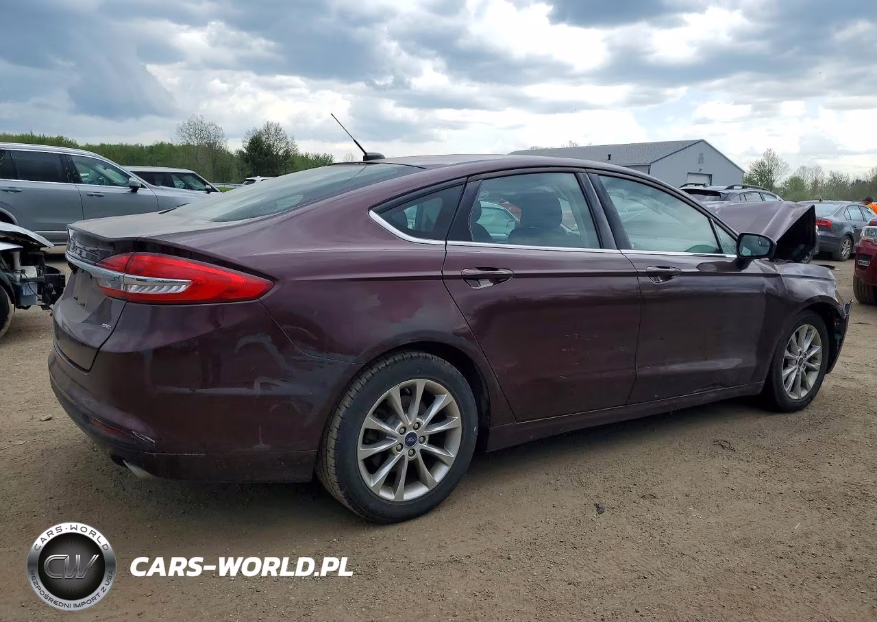 2017 Ford Fusion Se VIN:3FA6P0H79HR155610 - 3