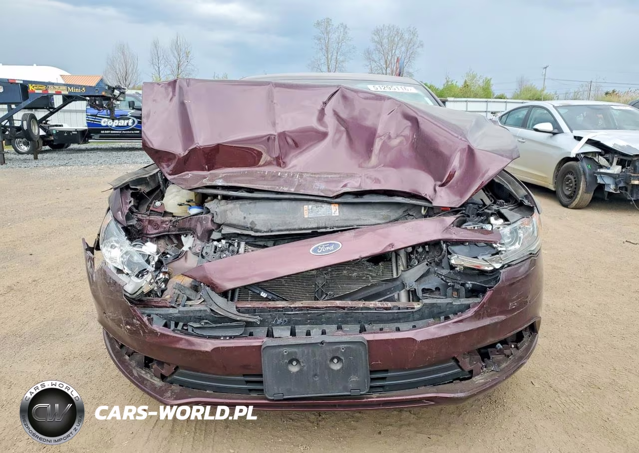 2017 Ford Fusion Se VIN:3FA6P0H79HR155610 - 5