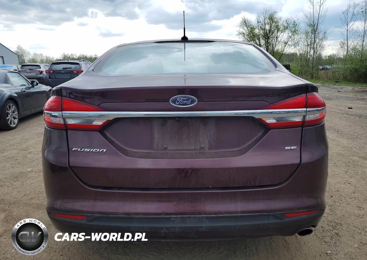 2017 Ford Fusion Se VIN:3FA6P0H79HR155610 - 6