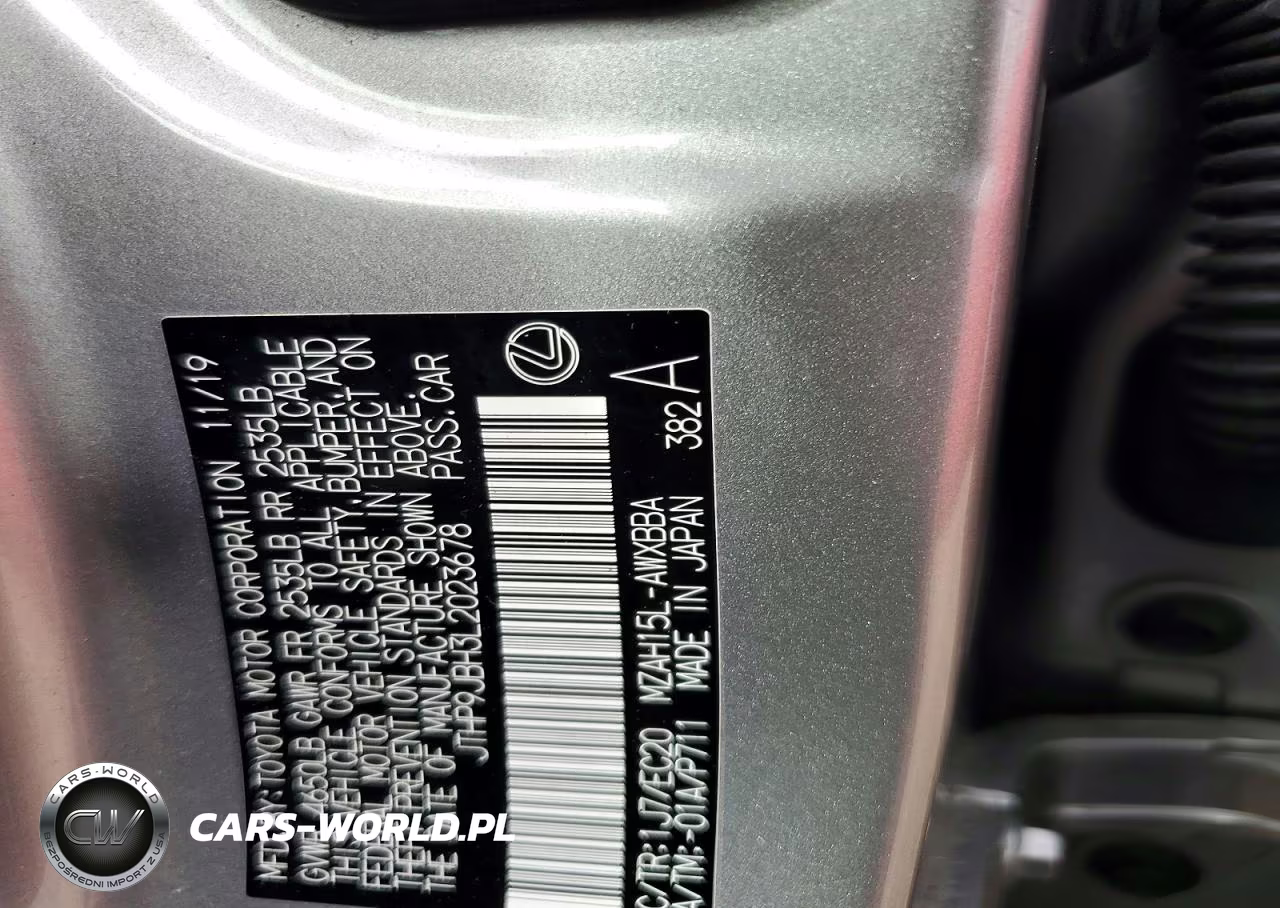 2020 Lexus Ux 250H VIN:JTHP9JBH3L2023678 - 13