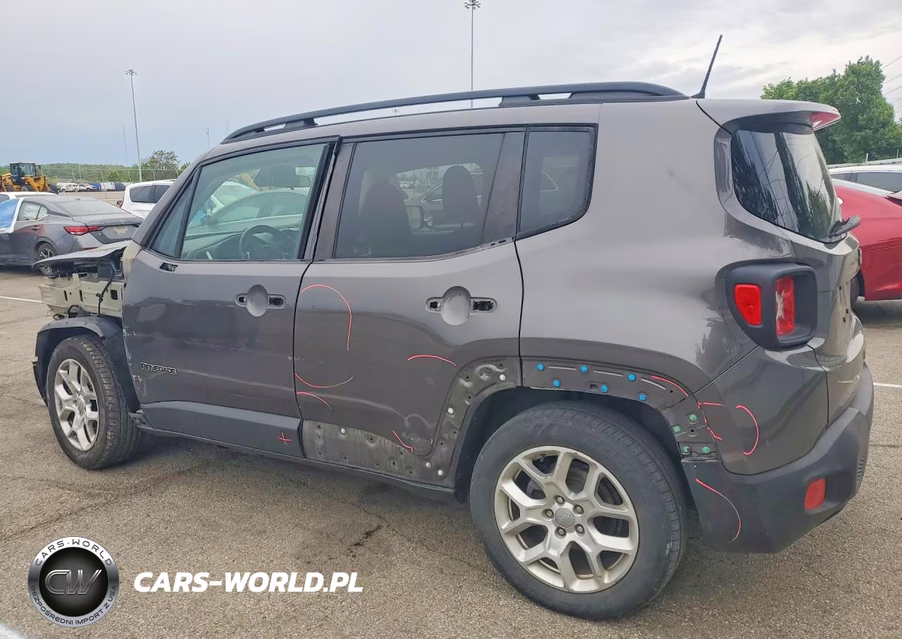 2018 Jeep Renegade Latitude VIN:ZACCJABB0JPJ40153 - 2