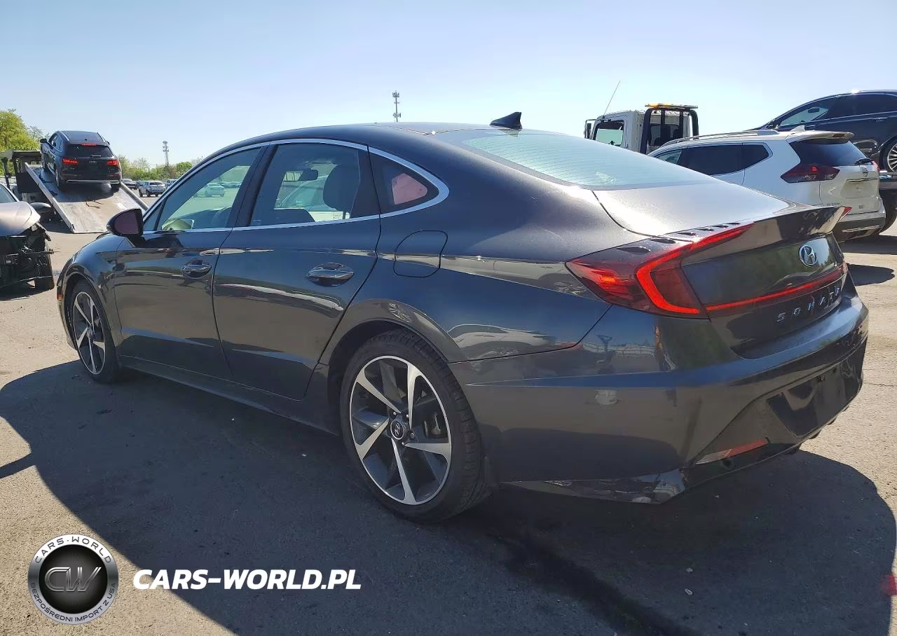2021 Hyundai Sonata Sel Plus VIN:5NPEJ4J2XMH090549 - 2