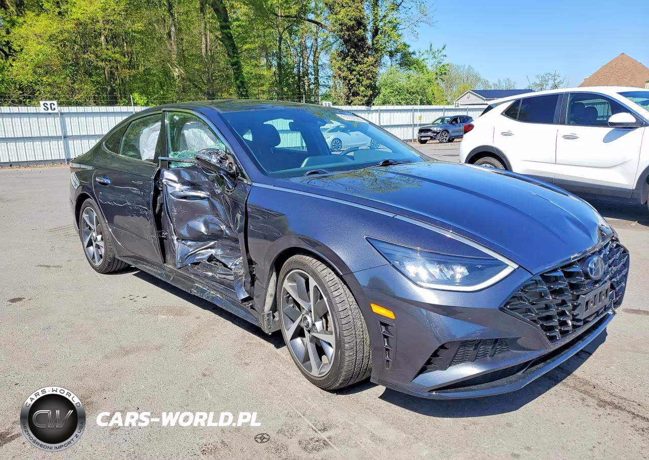 2021 Hyundai Sonata Sel Plus VIN:5NPEJ4J2XMH090549 - 4