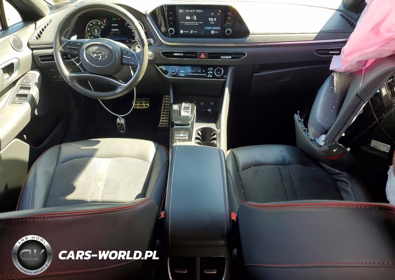 2021 Hyundai Sonata Sel Plus VIN:5NPEJ4J2XMH090549 - 8