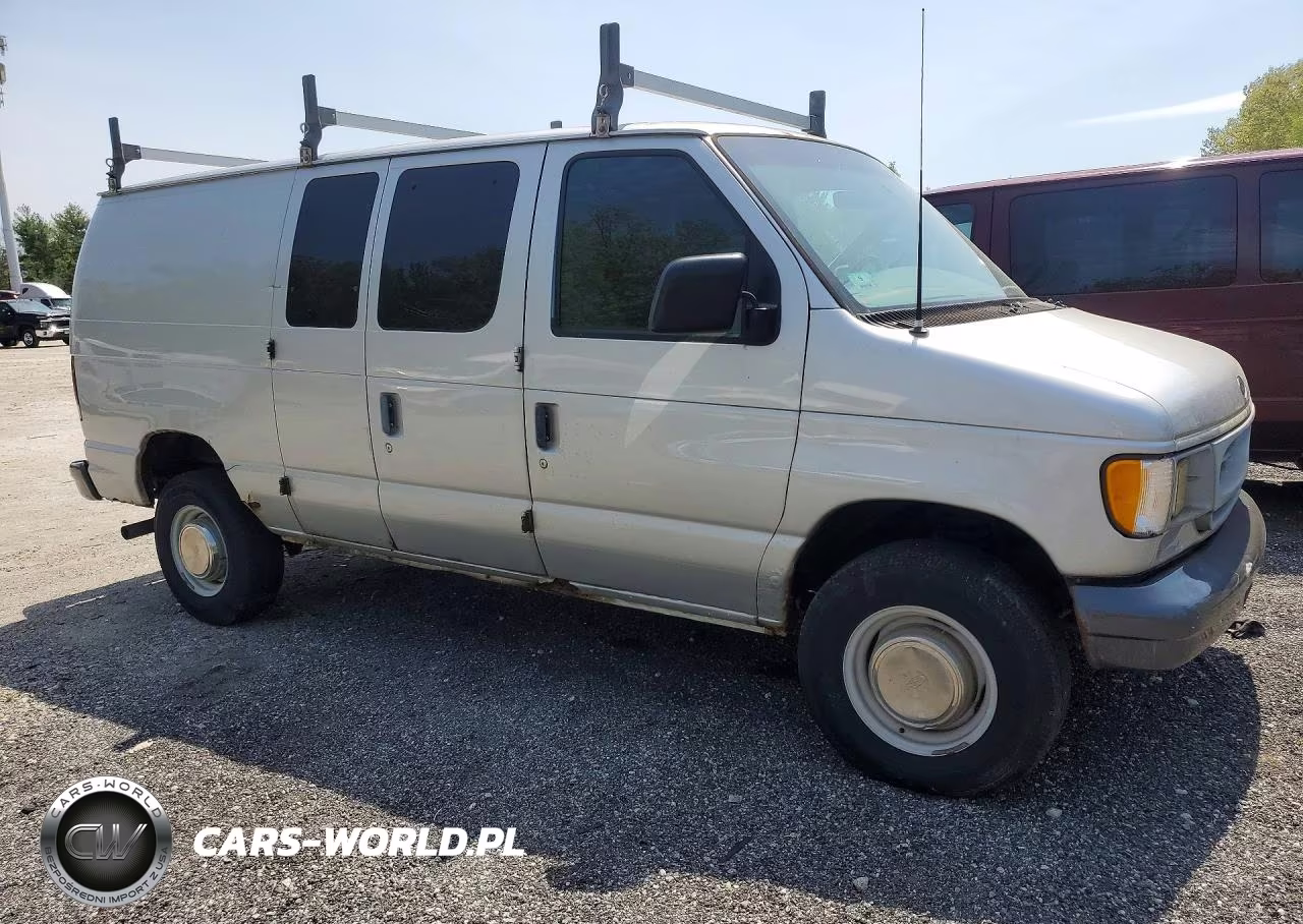 2001 Ford Econoline E350 Super Duty Van VIN:1FTSE34L91HB69775 - 4