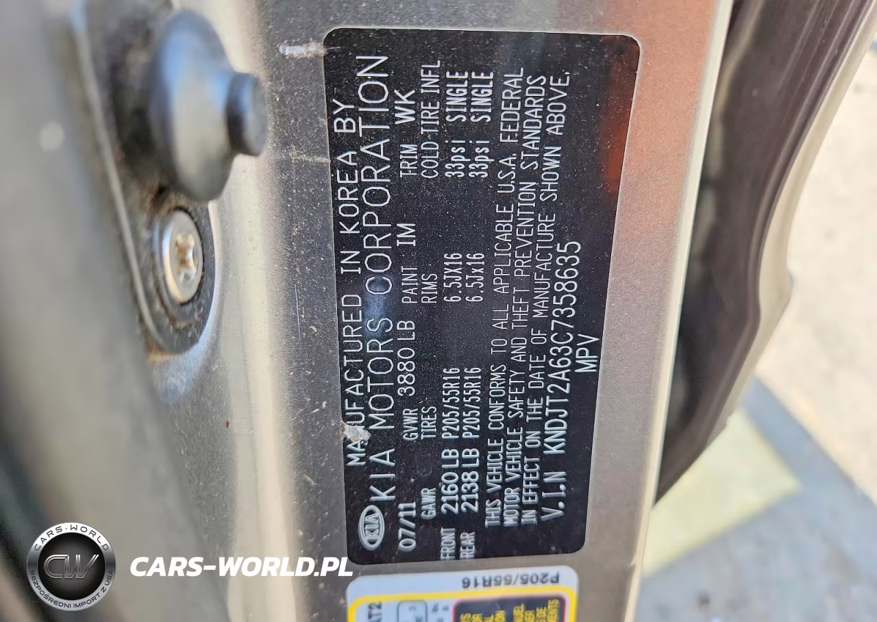 2012 Kia Soul VIN:KNDJT2A63C7358635 - 13