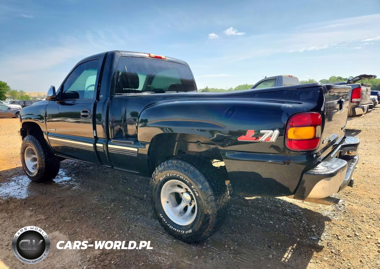2000 Chevrolet Silverado K1500 VIN:1GCEK14TXYZ166091 - 2