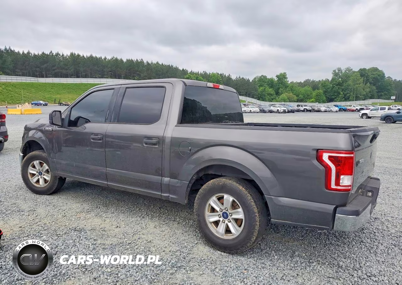 2017 Ford F150 Supercrew VIN:1FTEW1C85HKD45357 - 2