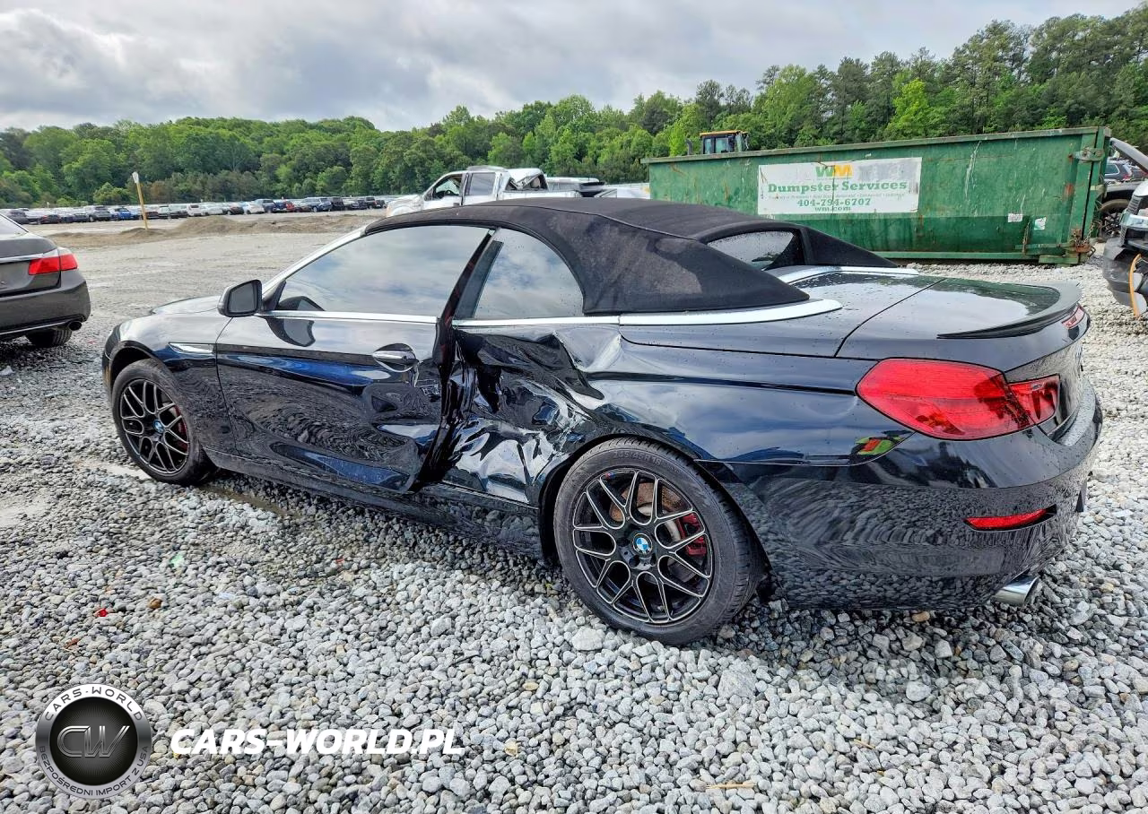 2016 BMW 640 I VIN:WBA6F1C56GGT83303 - 2