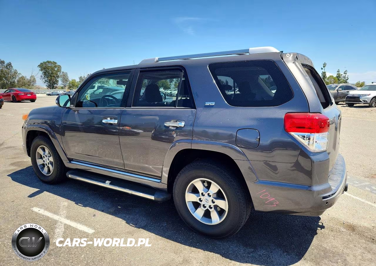 2010 Toyota 4Runner Sr5 VIN:JTEZU5JR7A5006318 - 2