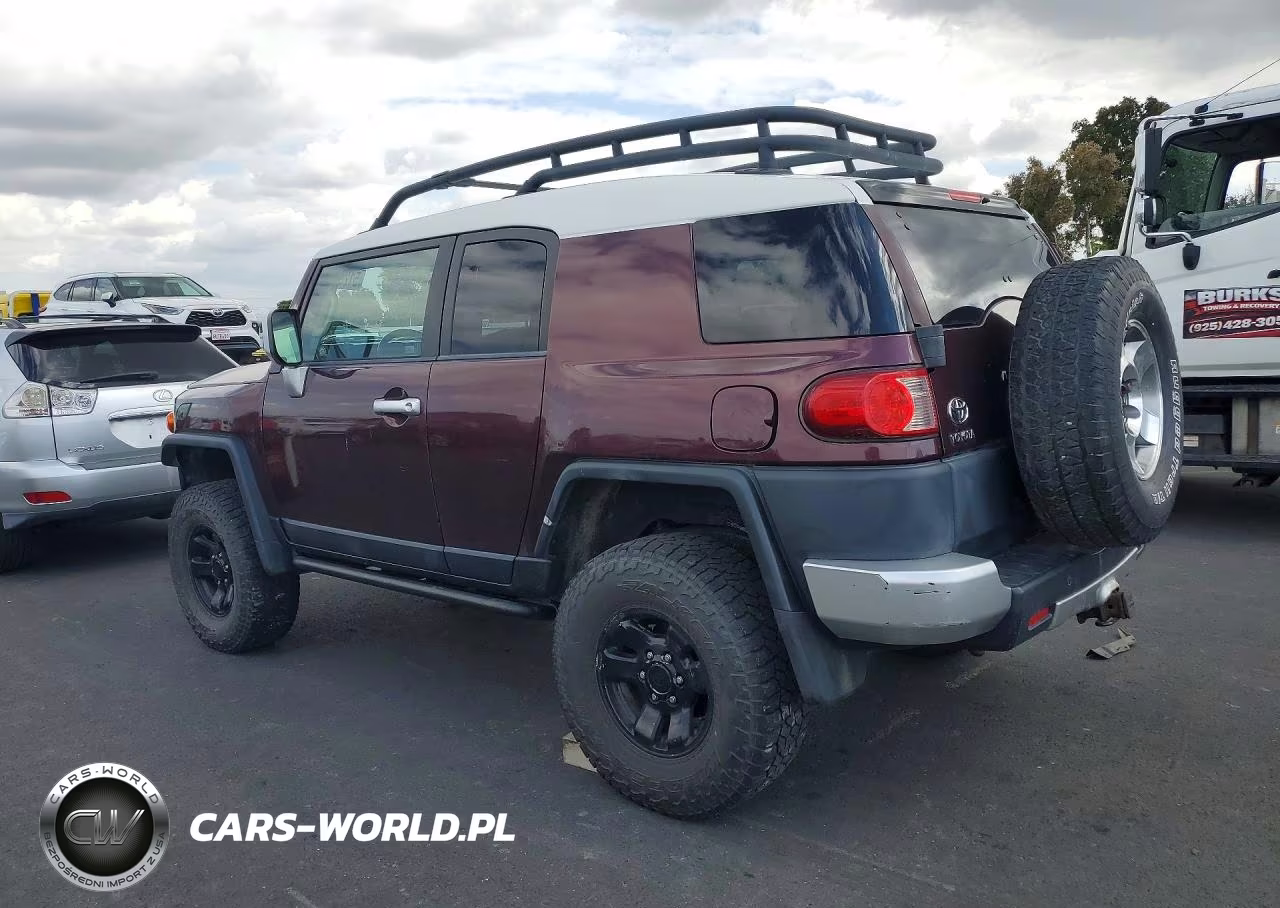 2007 Toyota Fj Cruiser VIN:JTEBU11F270049180 - 2