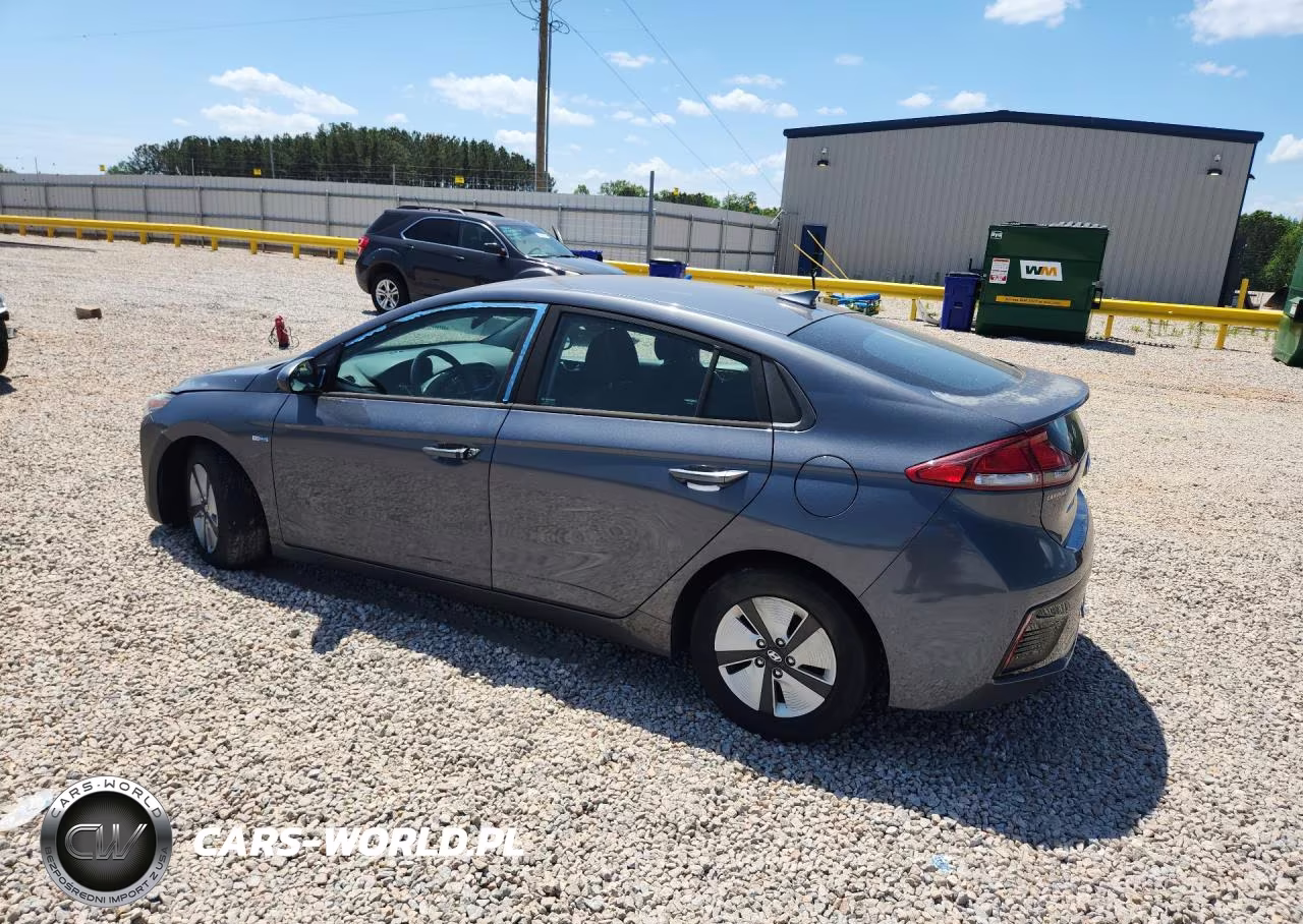 2018 Hyundai Ioniq Blue VIN:KMHC65LC4JU087423 - 2