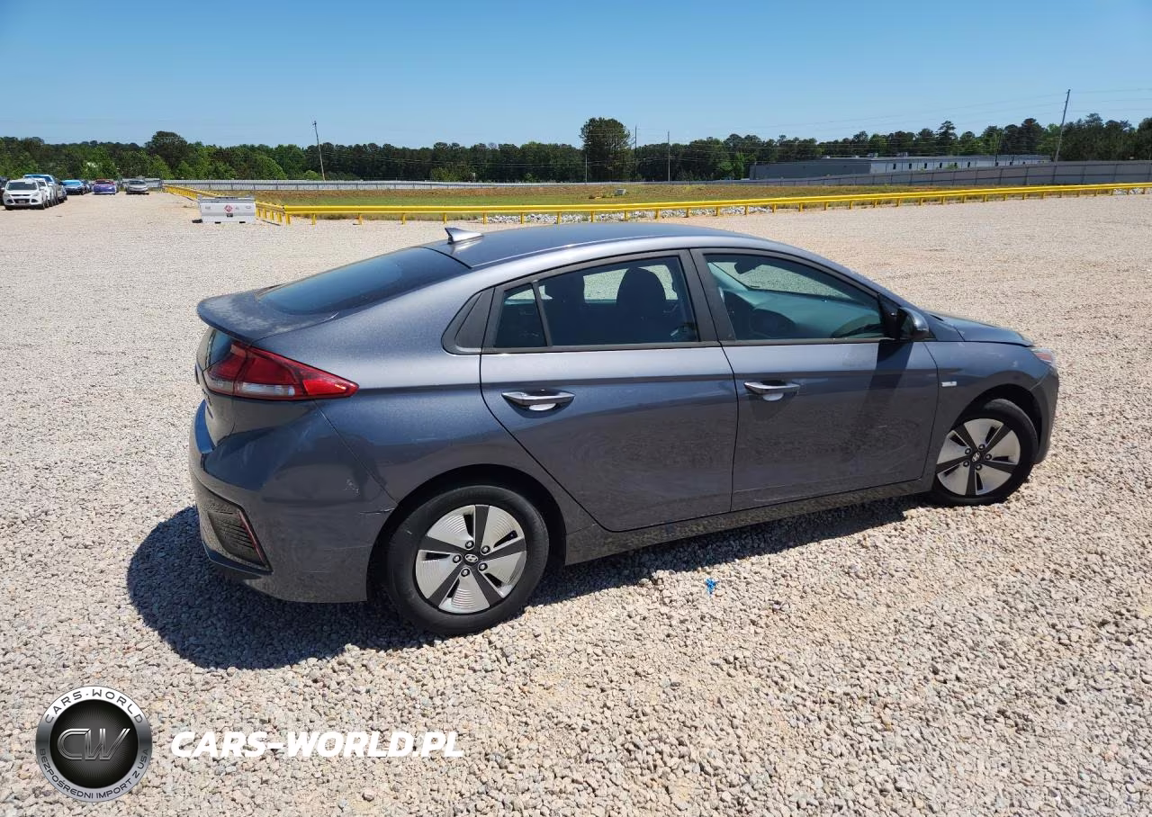 2018 Hyundai Ioniq Blue VIN:KMHC65LC4JU087423 - 3