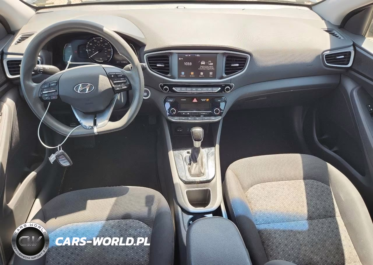 2018 Hyundai Ioniq Blue VIN:KMHC65LC4JU087423 - 8
