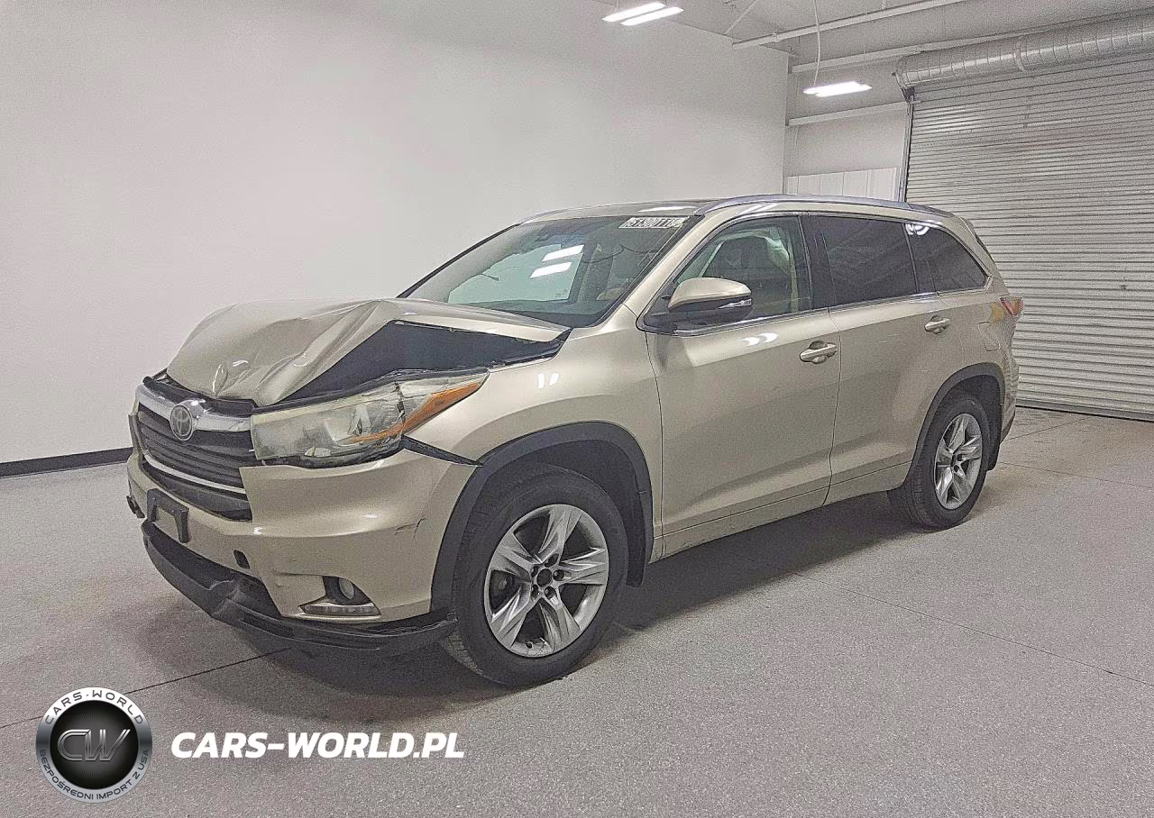 2014 Toyota Highlander Limited Platinum – zdjęcie 1 z 14