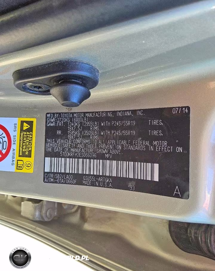 2014 Toyota Highlander Limited Platinum VIN:5TDDKRFH2ES066096 - 13