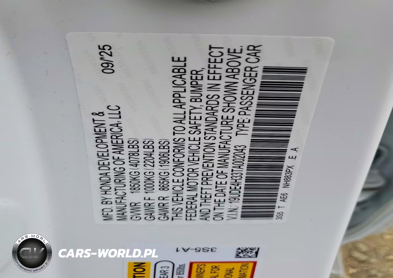 2026 Acura Integra A-Spec VIN:19UDE4H33TA002043 - 12