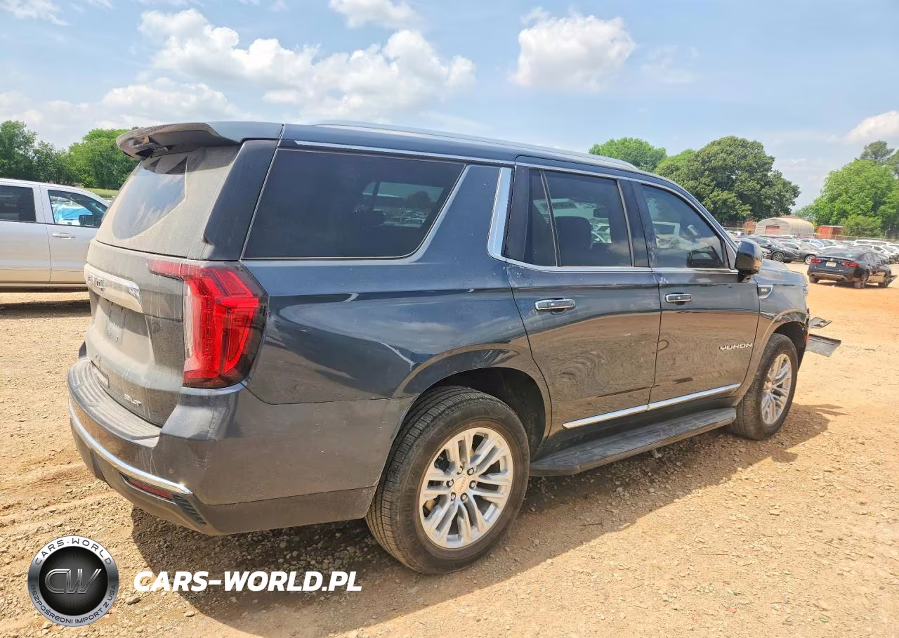 2021 GMC Yukon Slt VIN:1GKS1BKD7MR252142 - 3