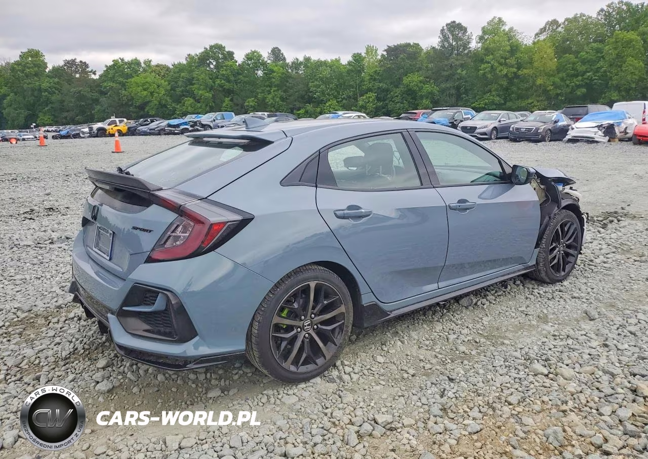 2021 Honda Civic Sport VIN:SHHFK7G45MU209343 - 3