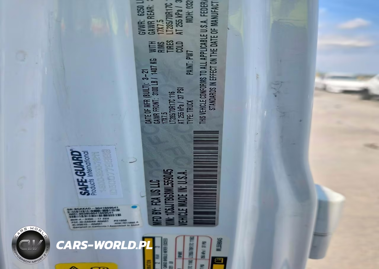2021 Jeep Gladiator Rubicon VIN:1C6JJTBG8ML559045 - 13