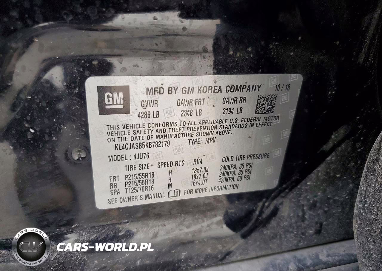 2019 Buick Encore Preferred VIN:KL4CJASB5KB782179 - 12
