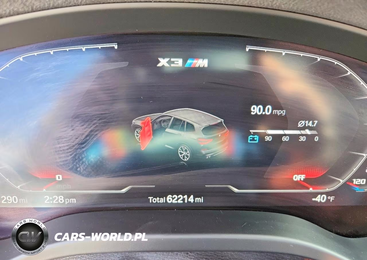 2021 BMW X3 M Competition VIN:5YMTS0C05M9D81715 - 9