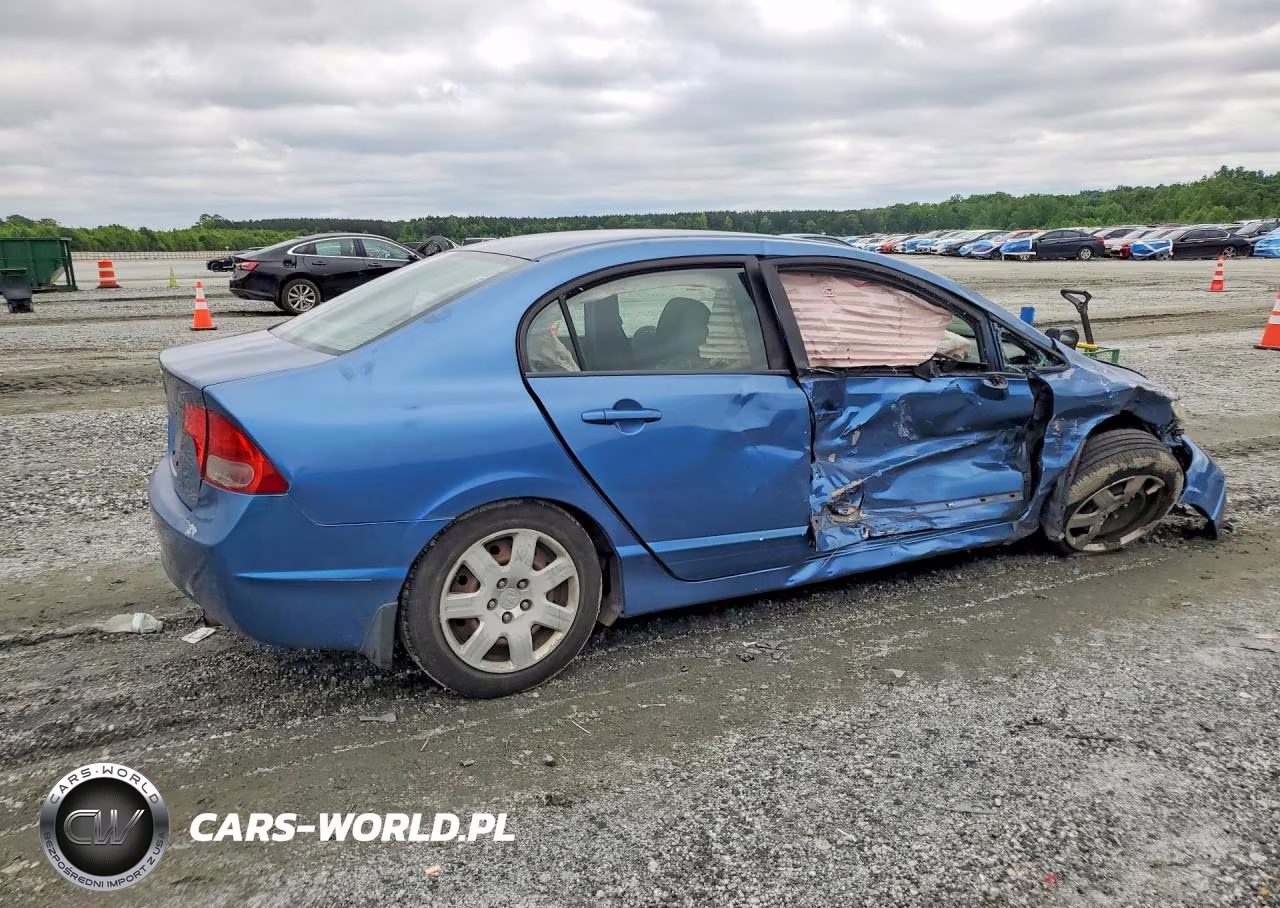 2008 Honda Civic Lx VIN:1HGFA16508L096613 - 3