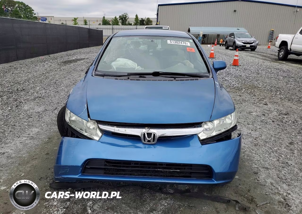 2008 Honda Civic Lx VIN:1HGFA16508L096613 - 5