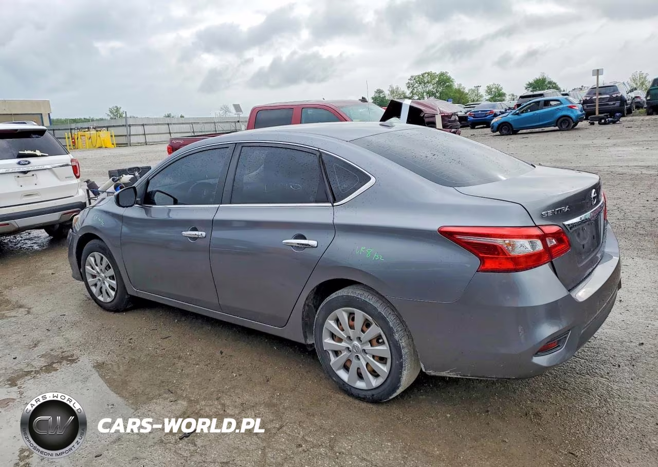 2017 Nissan Sentra Sv VIN:3N1AB7AP0HL644201 - 2