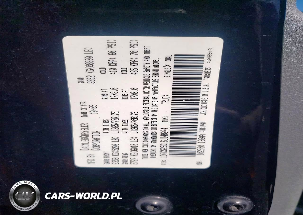 2006 Dodge Ram 2500 St VIN:1D7KS28D16J148074 - 12