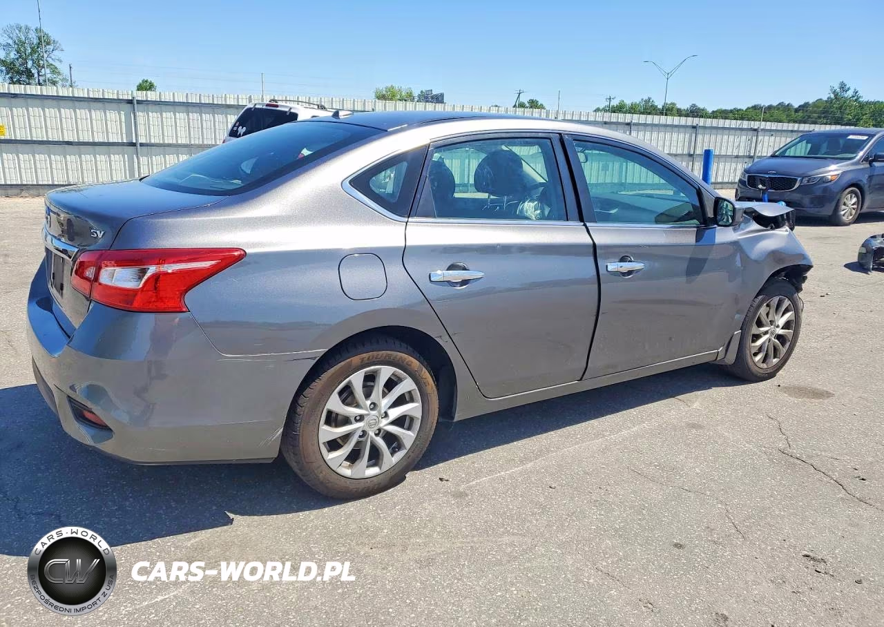 2019 Nissan Sentra Sv VIN:3N1AB7AP9KY392720 - 3