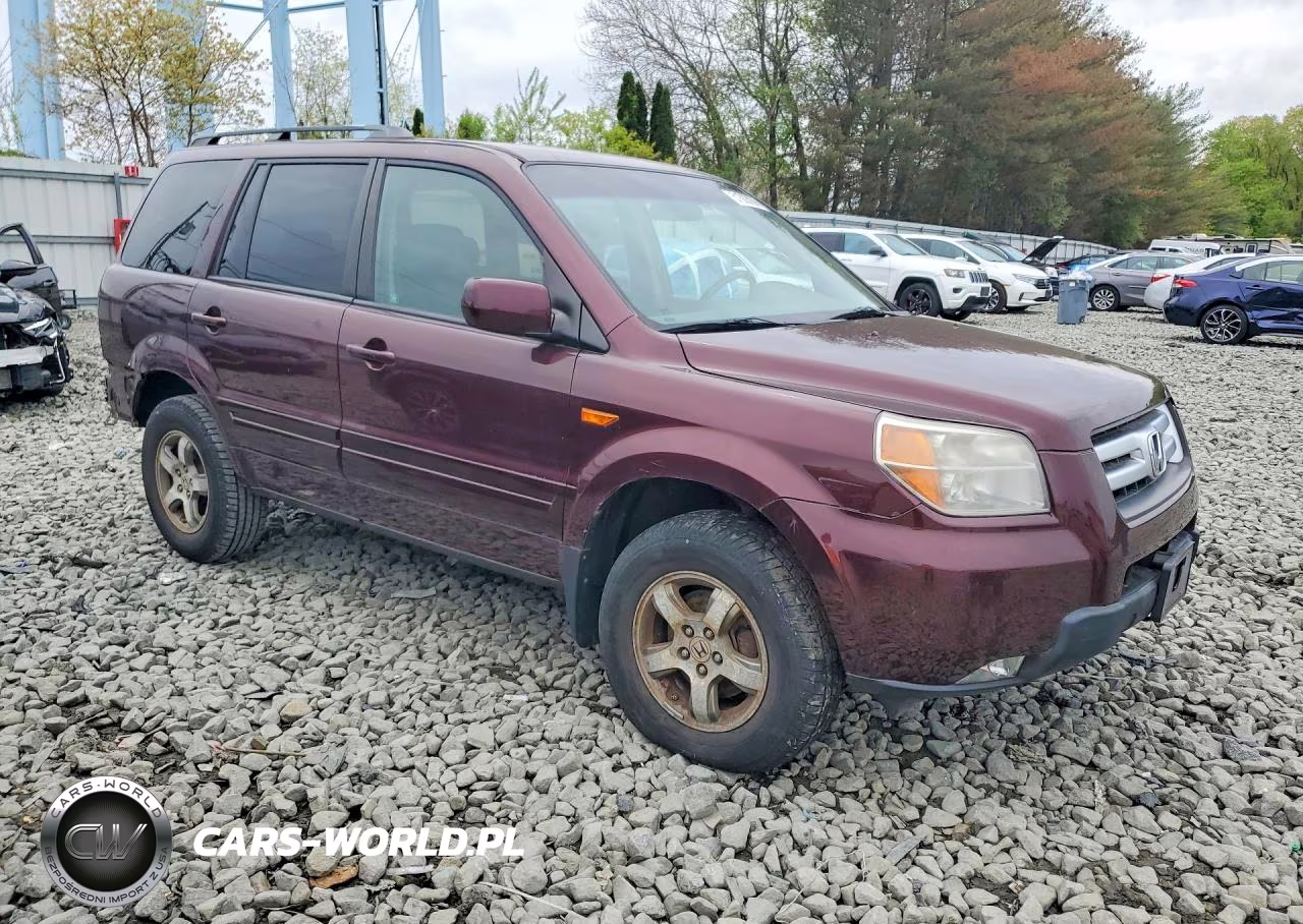 2008 Honda Pilot Exl VIN:5FNYF18708B038382 - 4