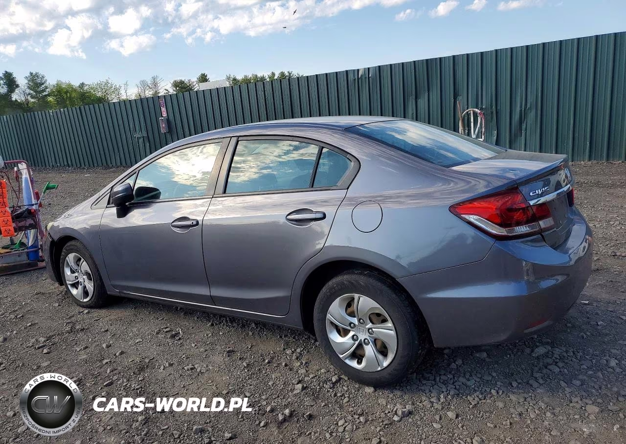 2014 Honda Civic Lx VIN:2HGFB2F52EH513550 - 2