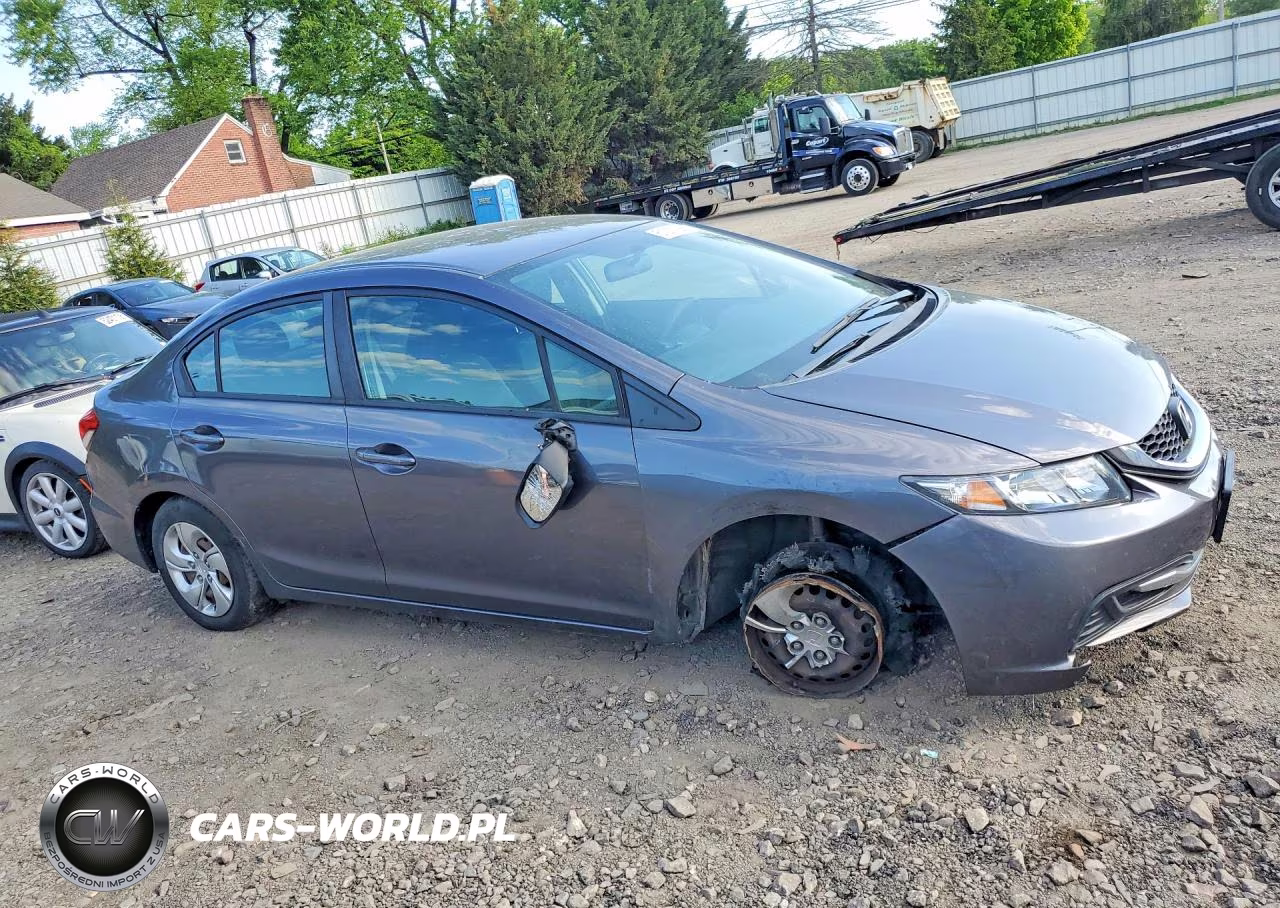 2014 Honda Civic Lx VIN:2HGFB2F52EH513550 - 4
