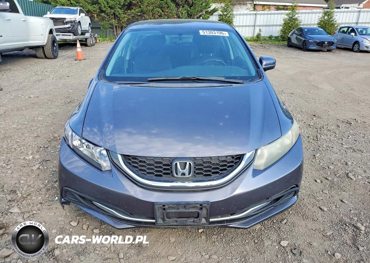 2014 Honda Civic Lx VIN:2HGFB2F52EH513550 - 5