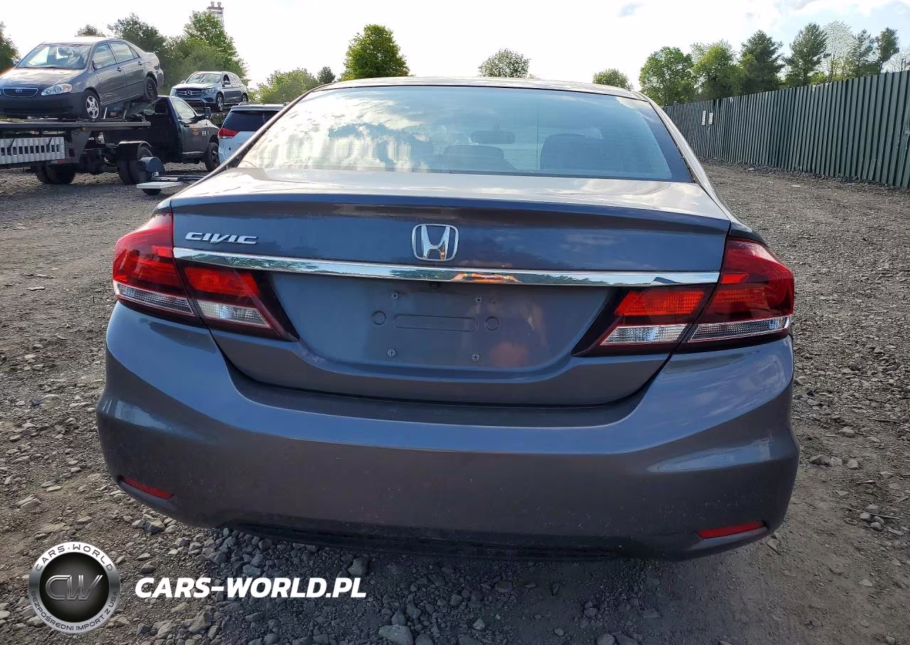 2014 Honda Civic Lx VIN:2HGFB2F52EH513550 - 6