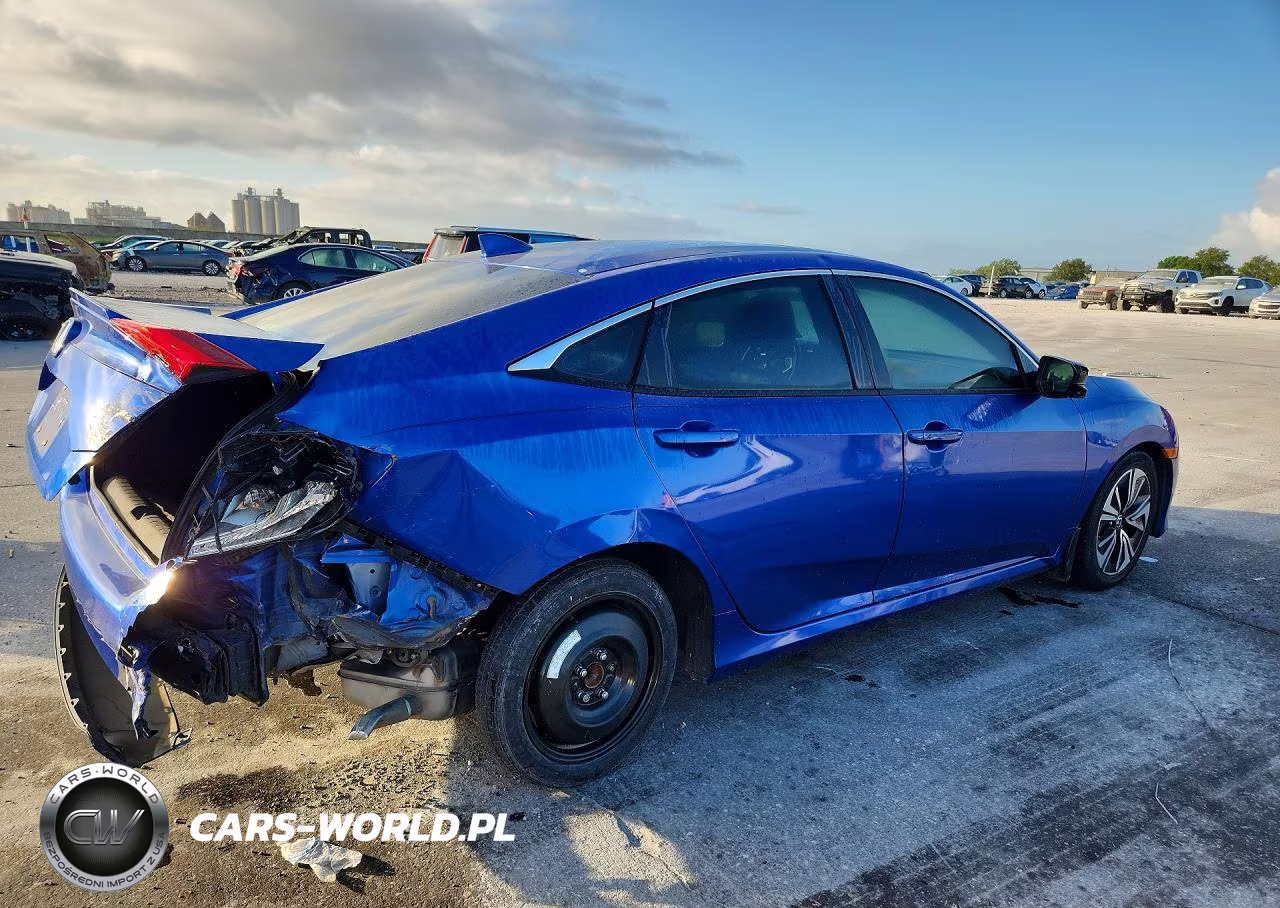 2018 Honda Civic Exl VIN:JHMFC1F76JX042241 - 3