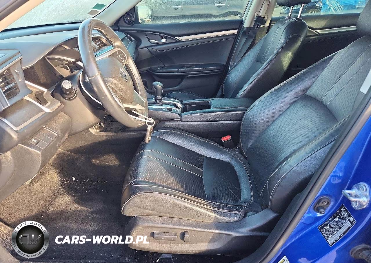 2018 Honda Civic Exl VIN:JHMFC1F76JX042241 - 7